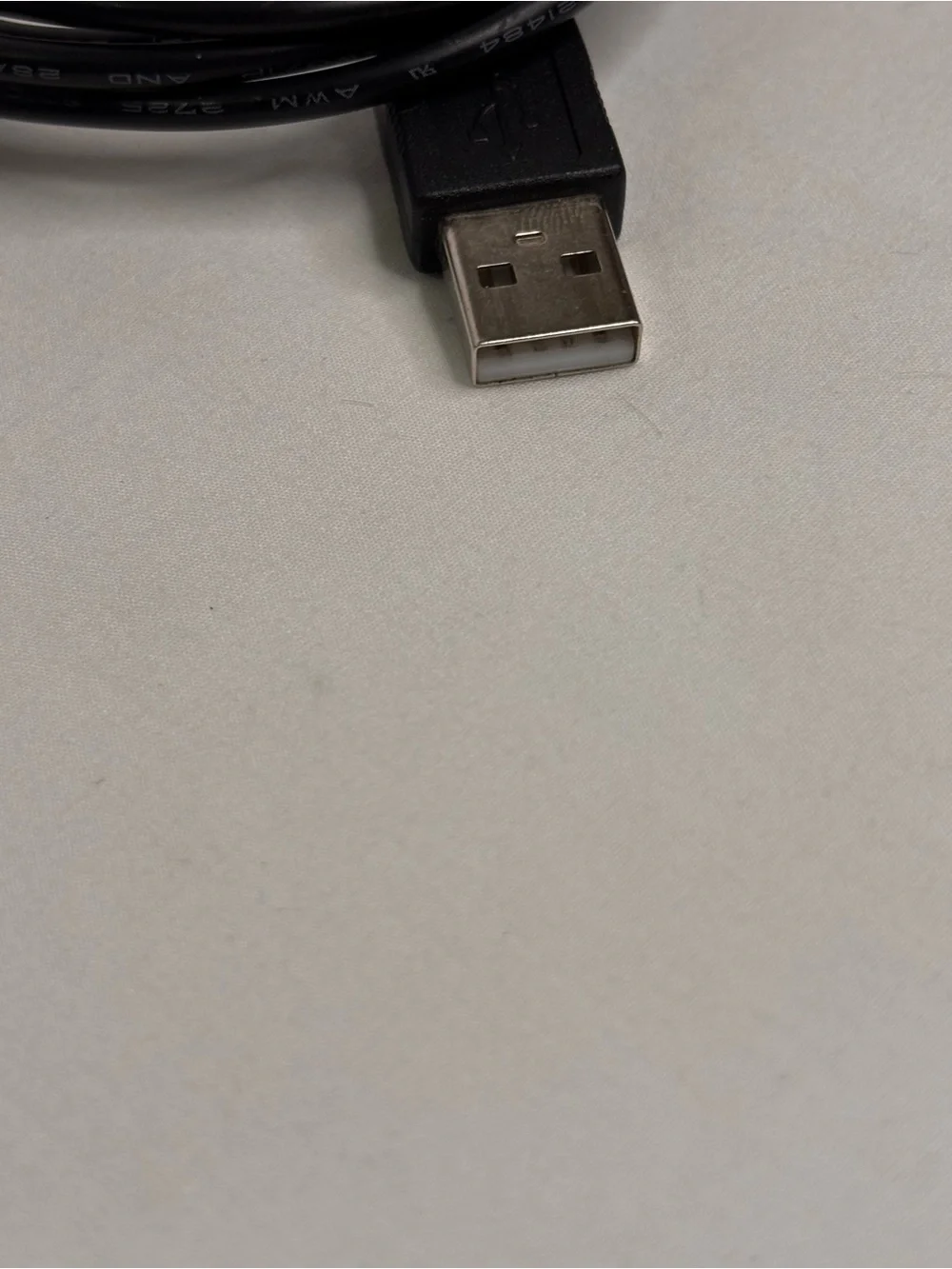 Black Micro USB Power Cable with AC Adapter
